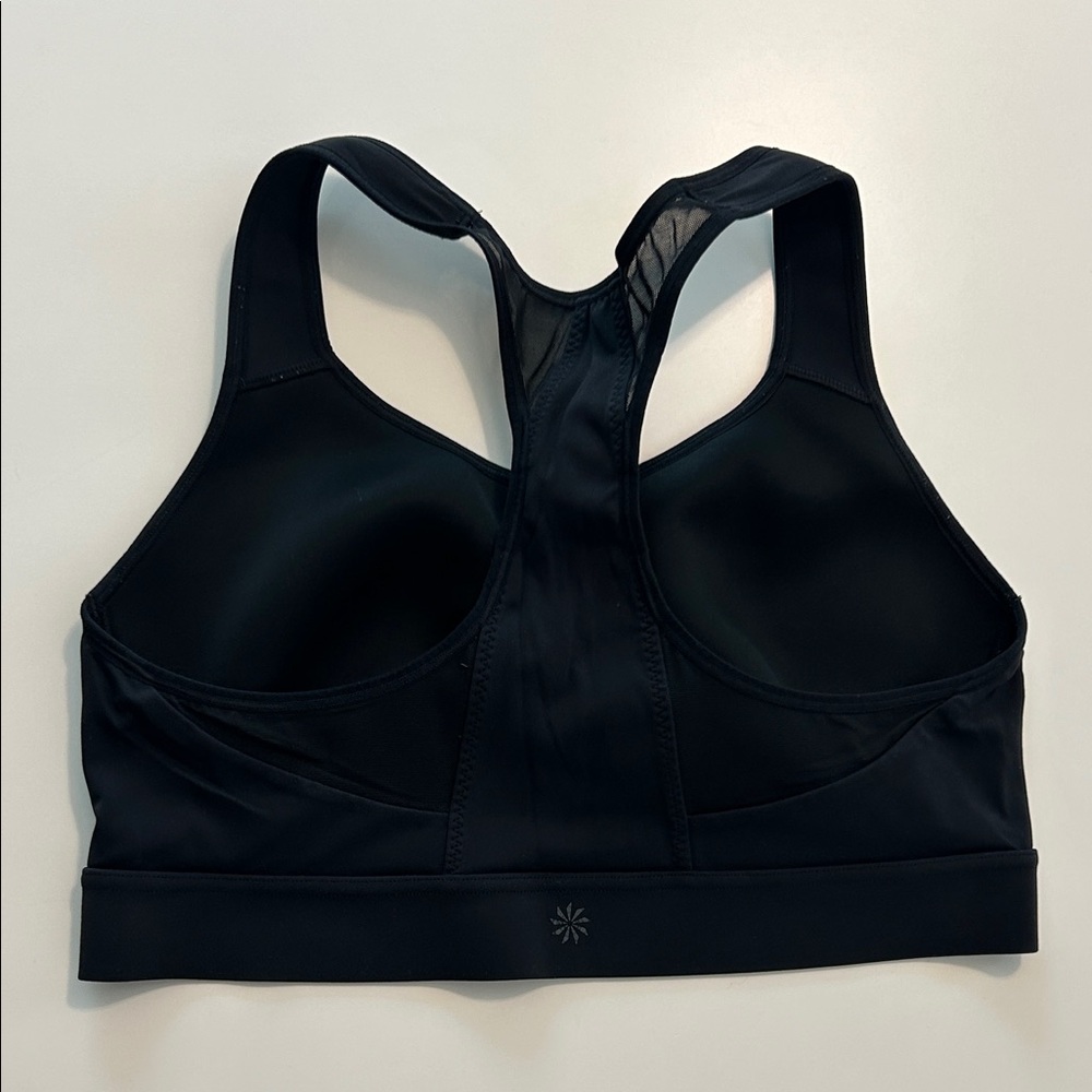 Athleta Black Racerback Sports Bra